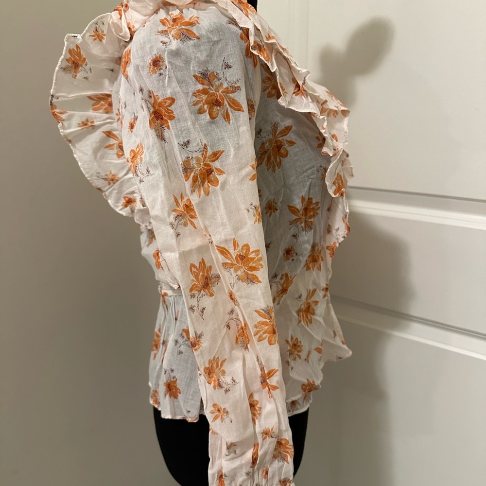 Free People Ruffle Top - Picture 3 of 7